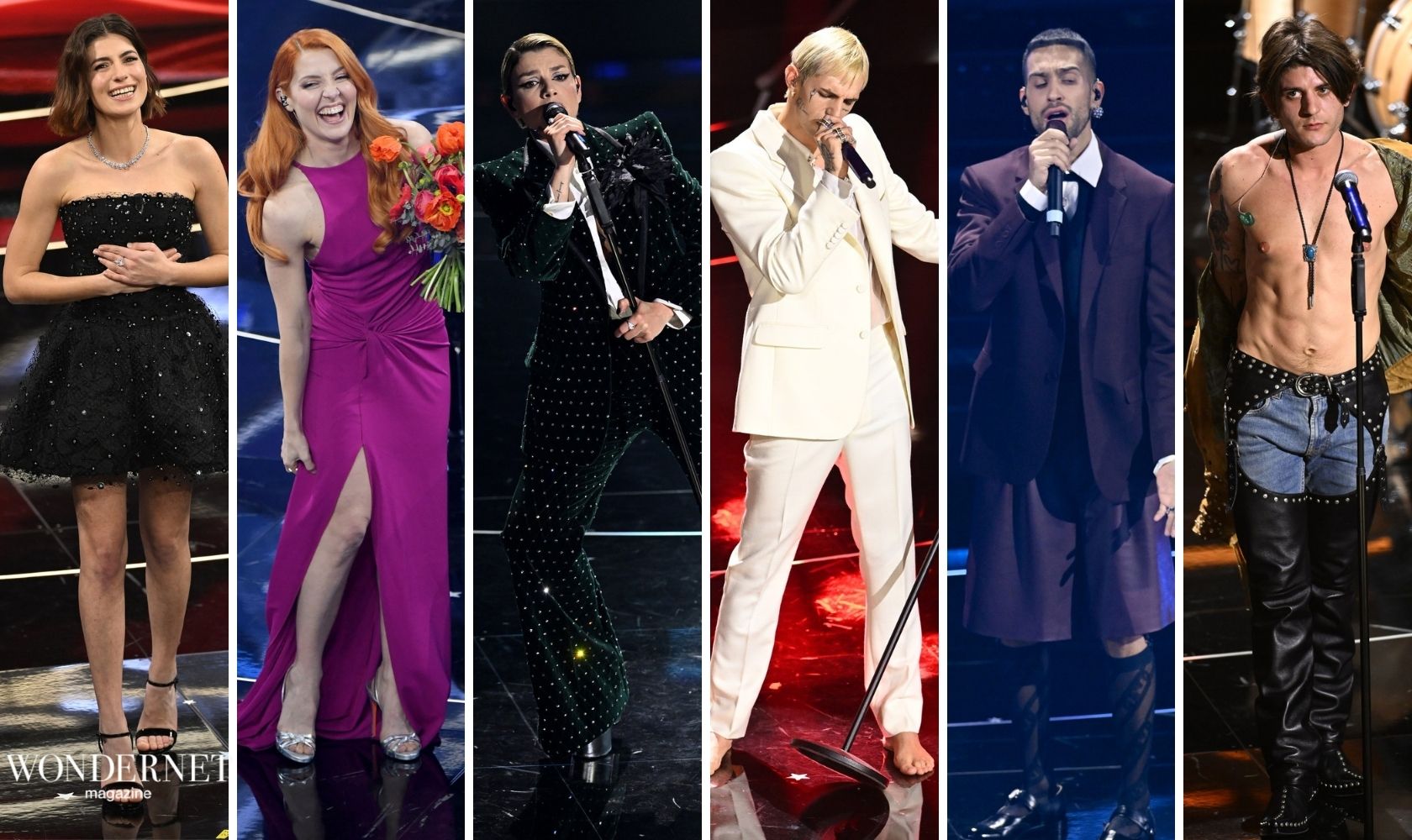 Sanremo 2022 Le Pagelle Dei Look Della Serata Delle Cover