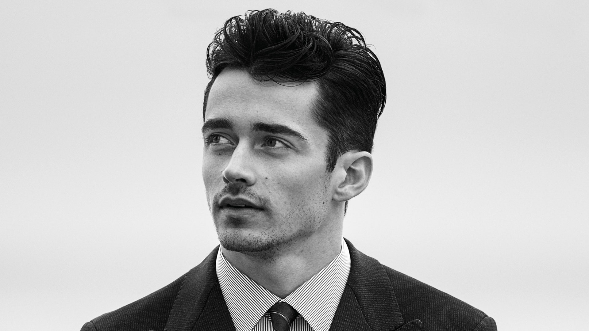 Charles Leclerc modello campagna Giorgio Armani Primavera ...