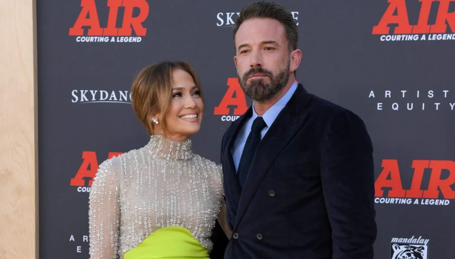 Jennifer Lopez and Ben Affleck, the looks at the premiere of “Air” -Wondernet Magazine