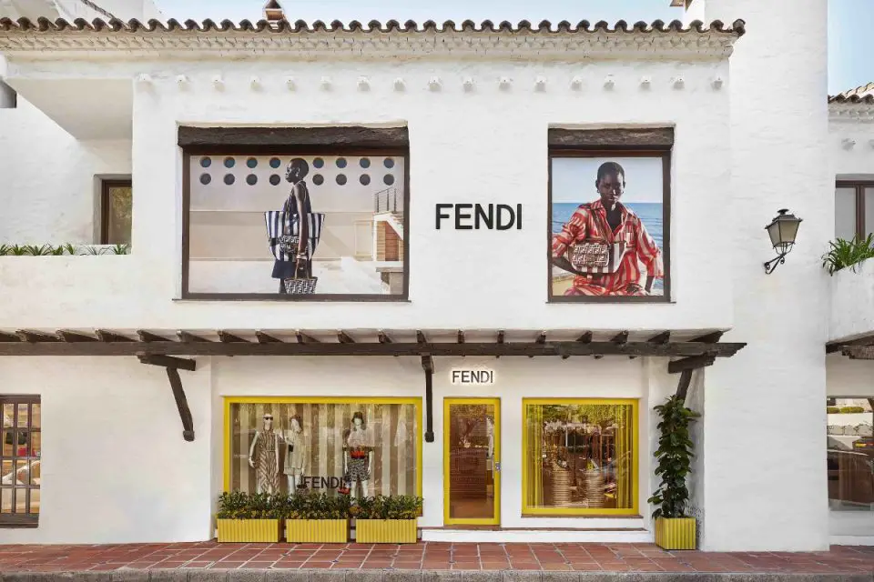 Fendi La Plaza Marbella pop up store