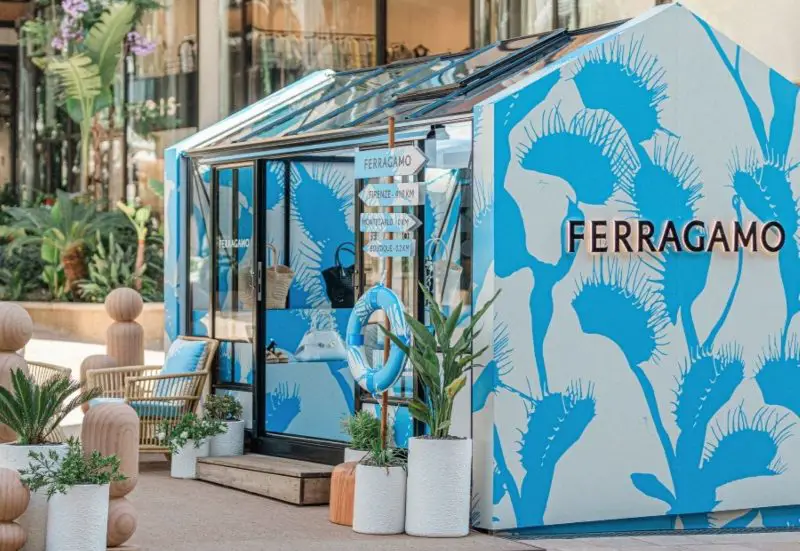 Ferragamo, il pop-up store per l'estate 2024 a Montecarlo
