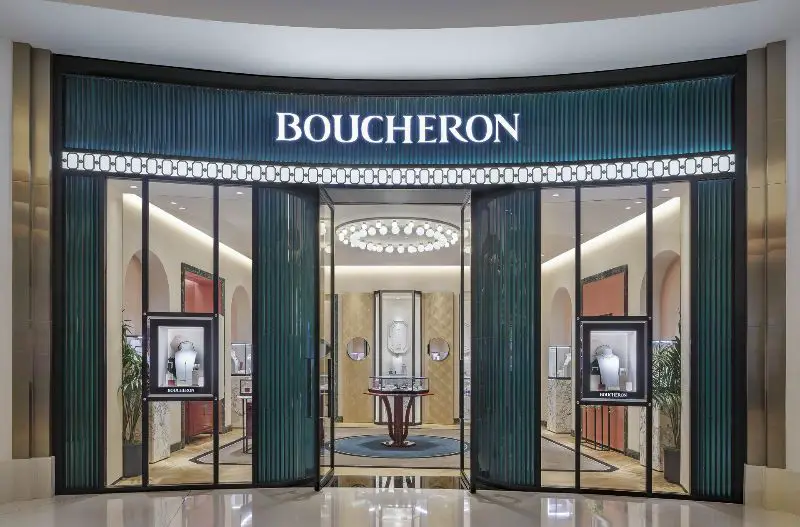 vetrina boutique Boucheron