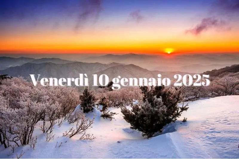 alba inverno 10 gennaio 2025