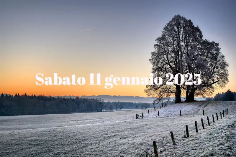 alba inverno 11 gennaio 2025