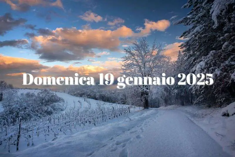 19 gennaio 2025