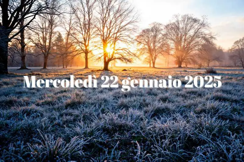 22 gennaio