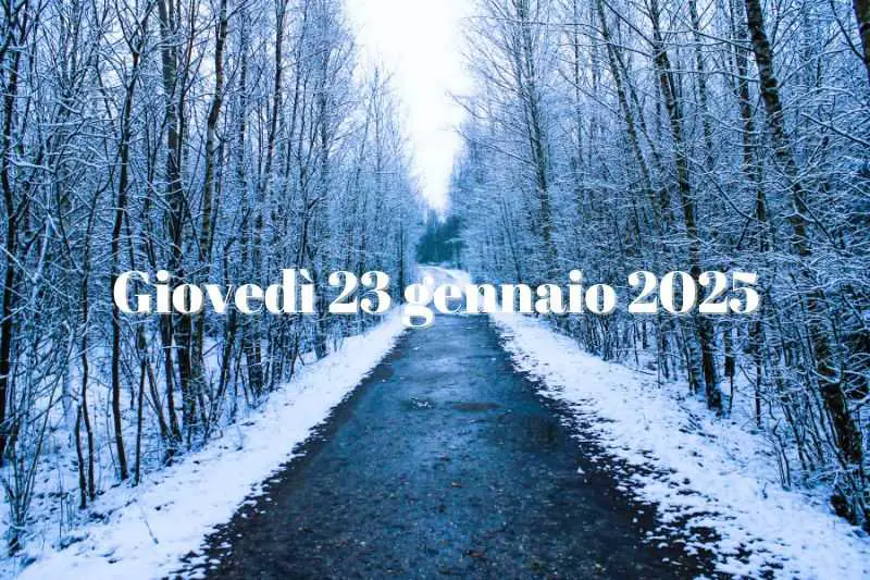 23 gennaio