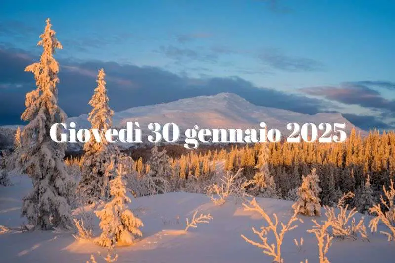 30 gennaio