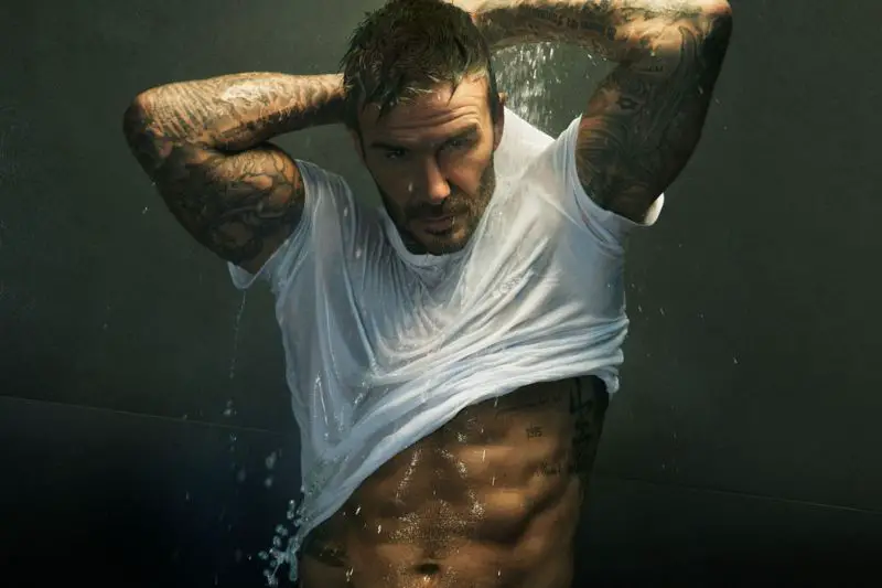 Davide Beckham campagna Boss Bodywear