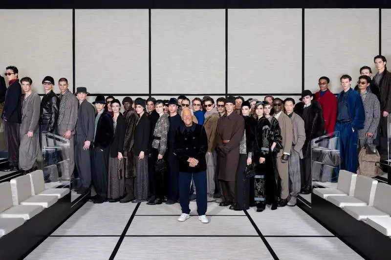 giorgio armani sfilata fw25-26