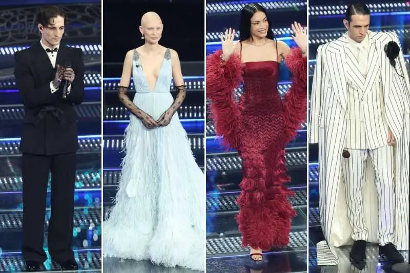 Sanremo 2025 look seconda serata